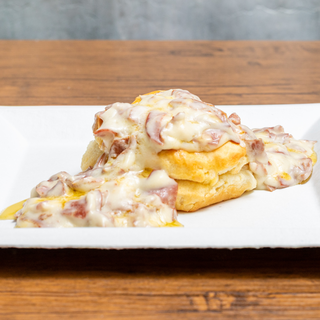 Chipped Beef Gravy Biscuit